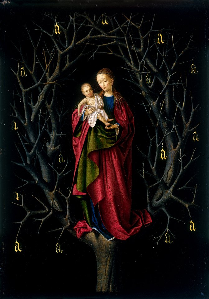 Petrus Christus - Madonna of the Dry Tree
