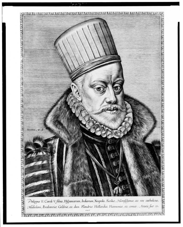 Philip II of Spain) - Ieronimus W. fe LCCN90711916