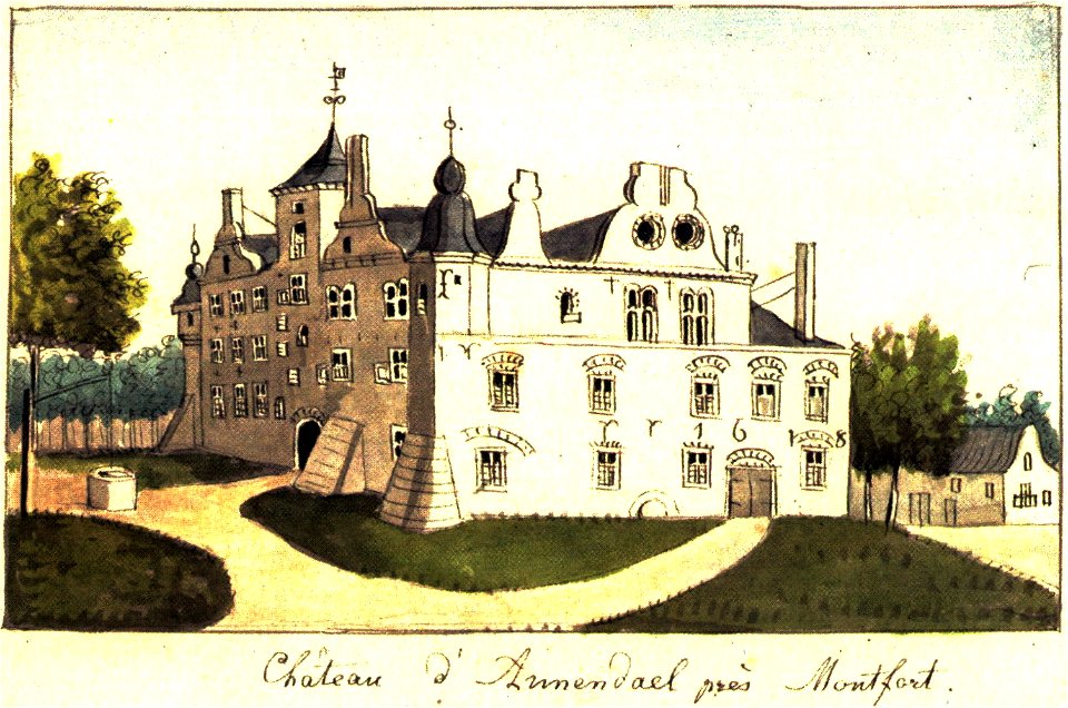 Ph van Gulpen, Kasteel Ammendael, Montfort