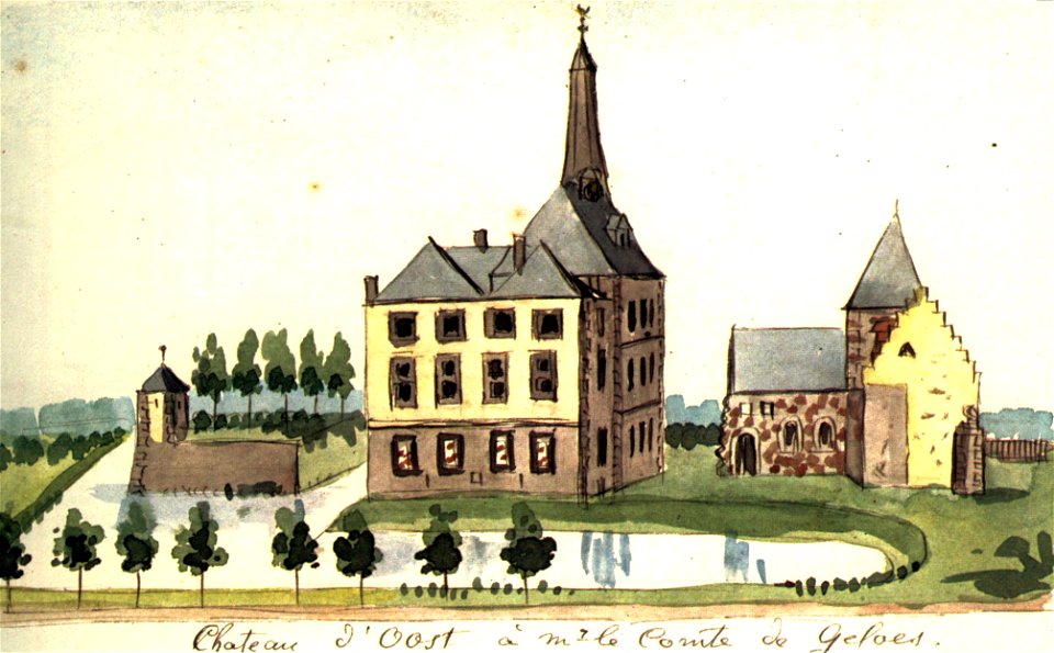 Ph van Gulpen, Kasteel Oost, Eijsden