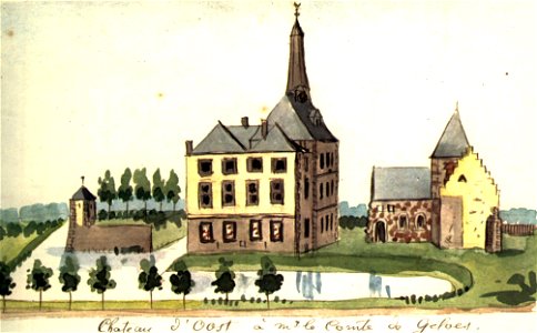Ph van Gulpen, Kasteel Oost, Eijsden
