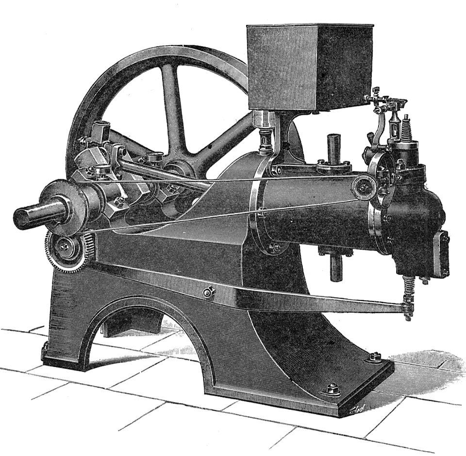 Petter oil engine (Rankin Kennedy, Modern Engines, Vol II)