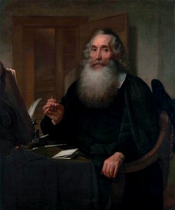 Petrus Scriverius, by Bartholomeus van der Helst