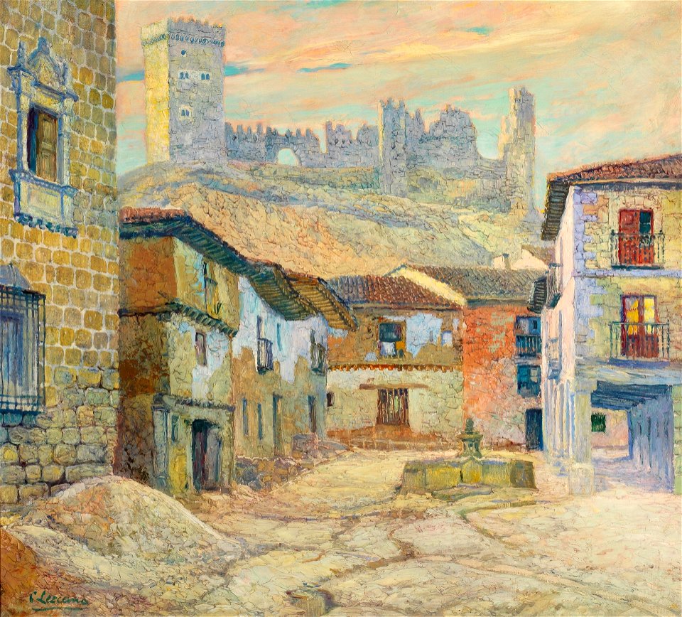 Peñaranda de Duero, de Carlos María de Lezcano Fernández (Museo del Prado)