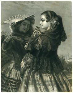 Philip - Les deux Sœurs - Steel Engraving