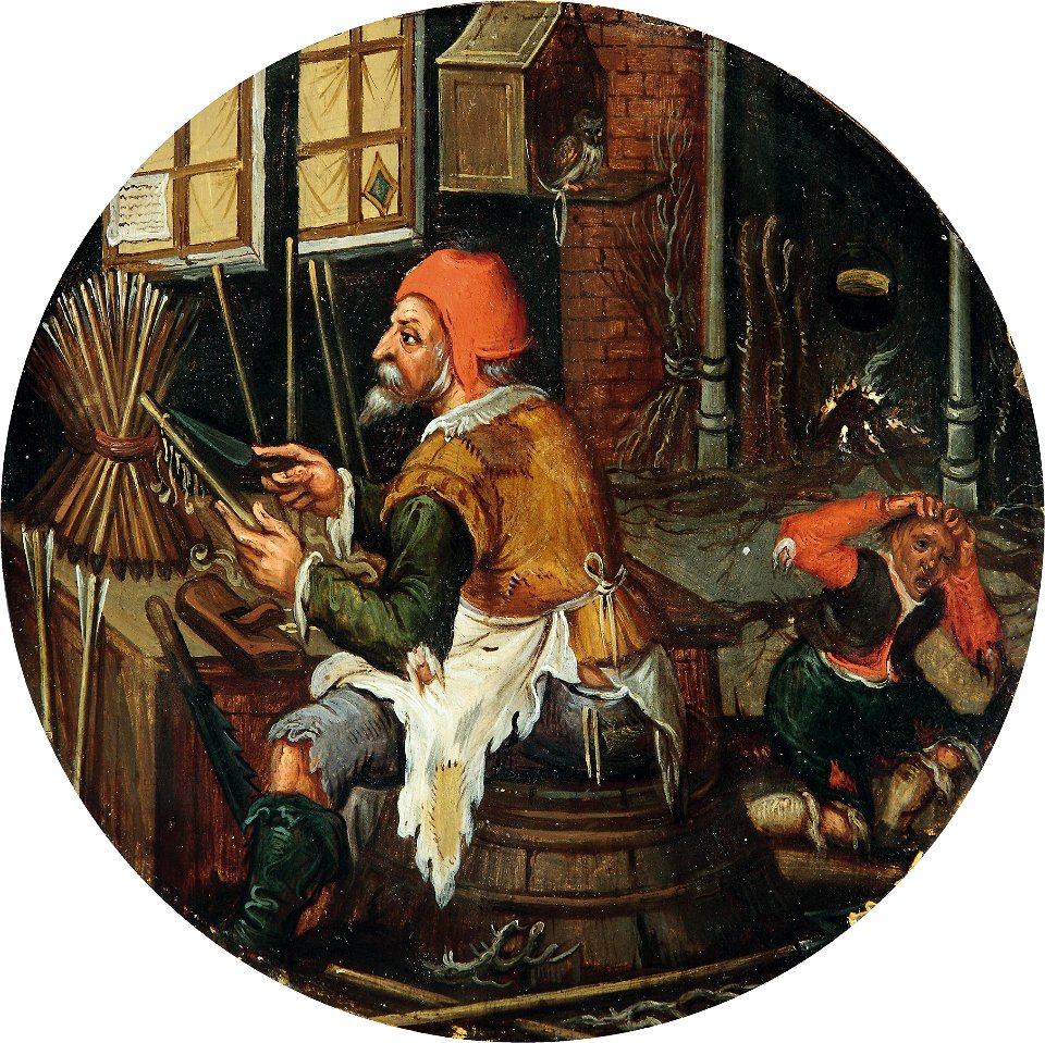 Pfeilschnitzer (nach Pieter Brueghel dJ)