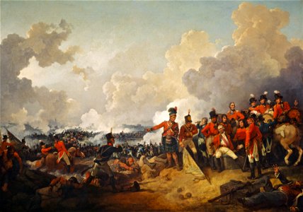 Philip James de Loutherbourg - The Battle of Alexandria, 21 March 1801 - Google Art Project. Free illustration for personal and commercial use.