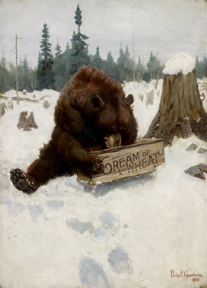 Philip R. Goodwin - A 'Bear' Chance - 70.64 - Minneapolis Institute of Arts