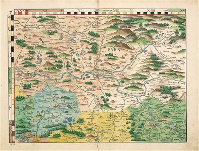 Philipp Apian - Bairische Landtafeln von 1568 - Tafel 07