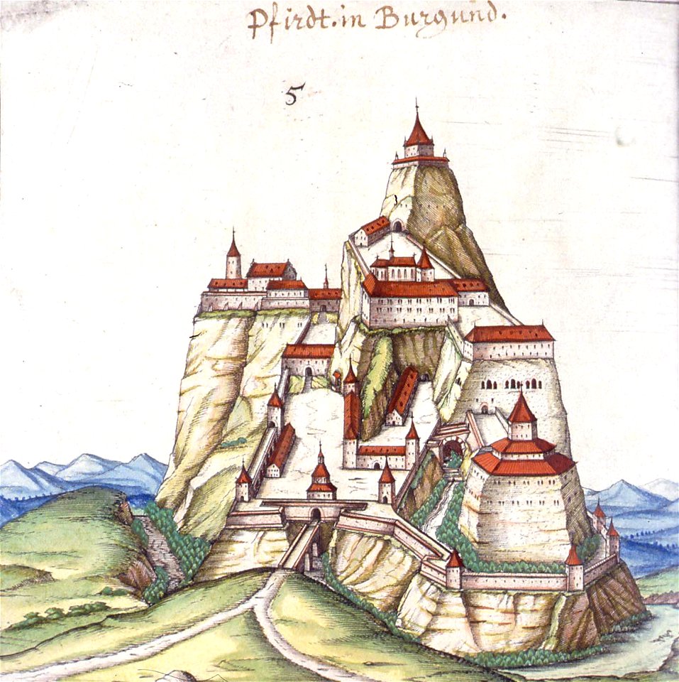 Pfirdt in Burgund 1589