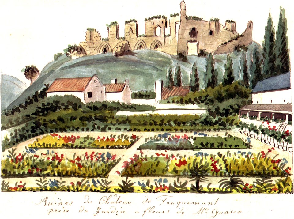 Ph van Gulpen, Kasteelruïne Valkenburg