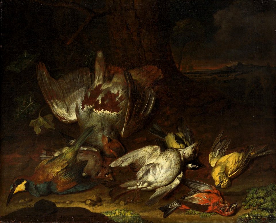 Philipp Ferdinand de Hamilton - Totes Geflügel - GG 386 - Kunsthistorisches Museum