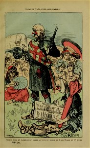 Phileas Fogg et Passepartout après le tour du monde en 3 ans 8 mois et 17 jours