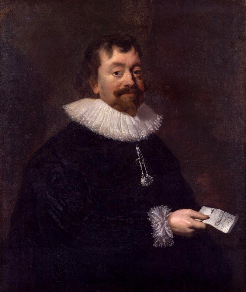 Sir Robert Phelips by Hendrik Gerritsz. Pot