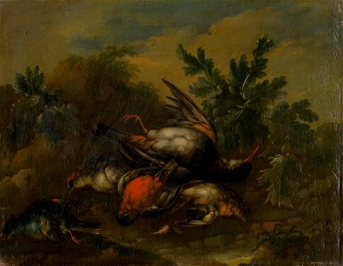 Philip Ferdinand Hamilton - Still Life with Dead Birds - O 2533 - Slovak National Gallery