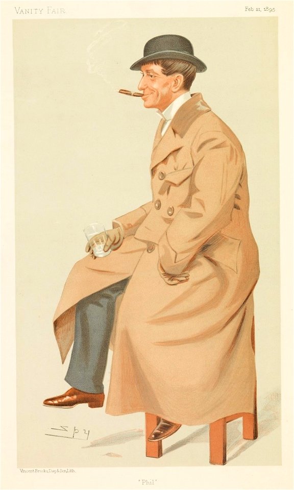 Phil May in Vanity fair
