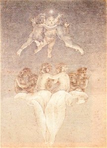 Philipp Otto Runge - Genii on a Lily - WGA20530