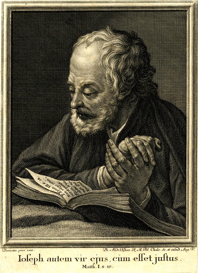 Philipp Andreas Kilian - Ioseph autem vir ejus cum esset justus, 1951,0714.234