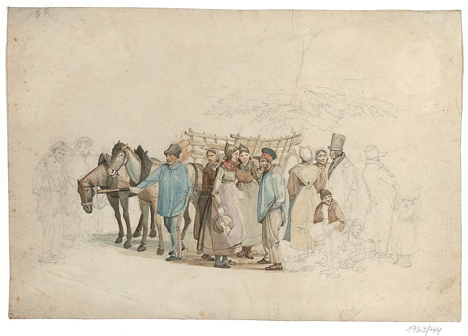 Philipp Foltz - Niedersächsische Bauersleute