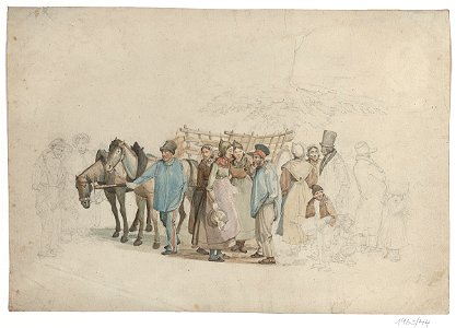 Philipp Foltz - Niedersächsische Bauersleute