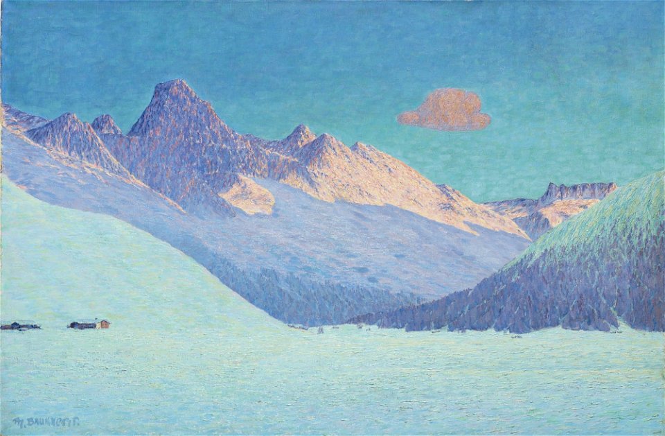 Philipp Bauknecht Winterabend in Davos