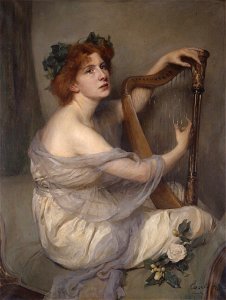 Philip de László, Portrait of Catherine, Baroness d'Erlanger
