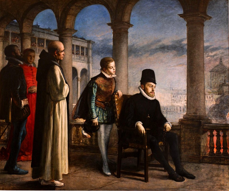 Philip II (1527-98) presiding at an auto-da-fé A