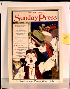 Philadelphia Sunday Press-Special features for December 1st, 1895 - Brill. LCCN93504471