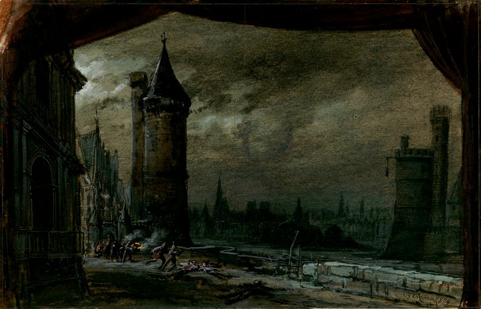 Philippe Chaperon - Les Huguenots, Act V, Scene 2 (1875)