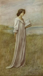 Philip Burne-Jones Beside a Summer Sea 1896