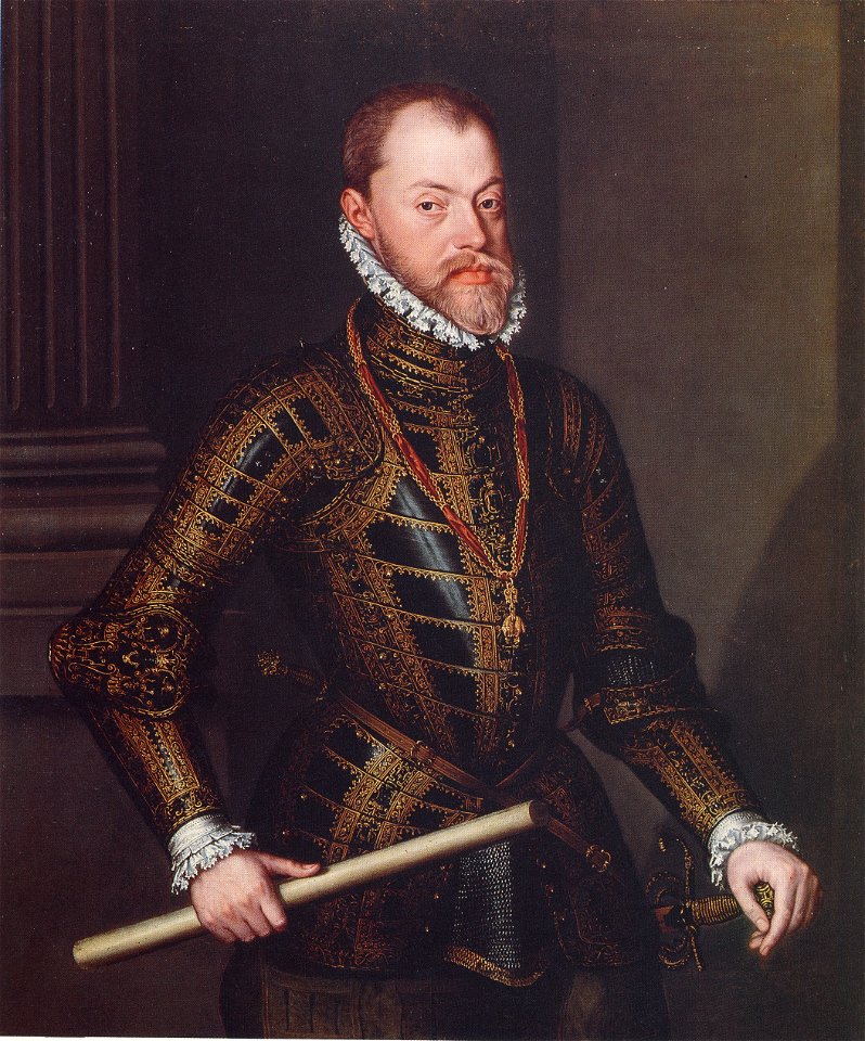 Philip II by Alonso Sanchez Coello