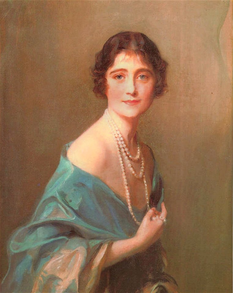 Philip Alexius de Laszlo - Duchess of York (nee Elizabeth Bowes-Lyon, later Queen Elizabeth the Queen Mother), 1925