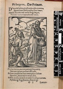 Philargyrus. Der Geltnarr. (The Avaricious Fool) (BM 1904,0206.103.109)