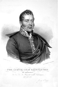 Philipp Ludwig Saint-Genois Litho 1831