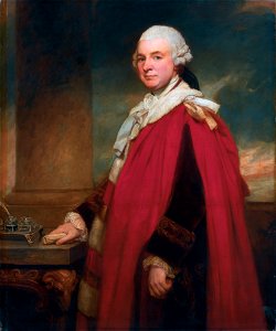 Philip Yorke, 2nd Earl of Hardwicke, by George Romney. Free illustration for personal and commercial use.
