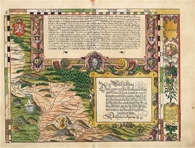 Philipp Apian - Bairische Landtafeln von 1568 - Tafel 08