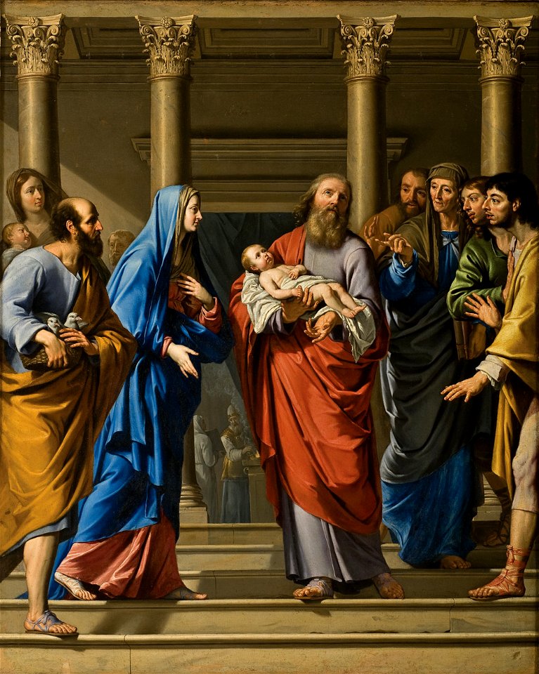 Philippe de Champaigne - Presentación de Cristo en el templo