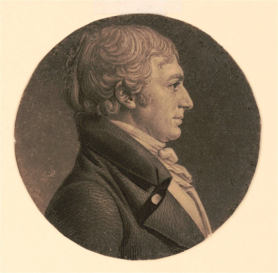 Philip Rootes Thompson, head-and-shoulders portrait, right profile LCCN2007675911