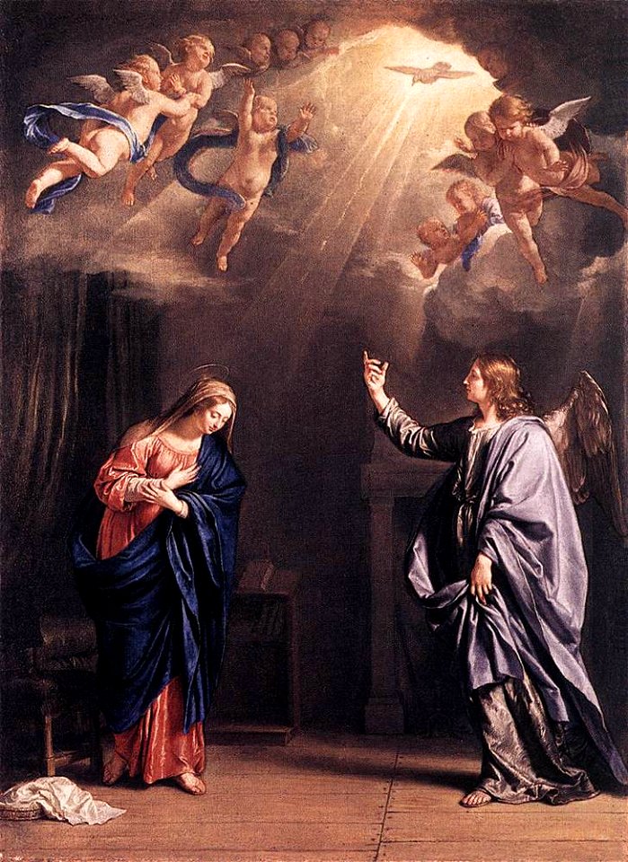 Philippe de Champaigne - Annunciation - WGA04705