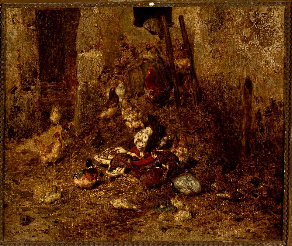Philibert Léon Couturier Domestic fowl