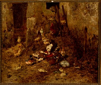 Philibert Léon Couturier Domestic fowl