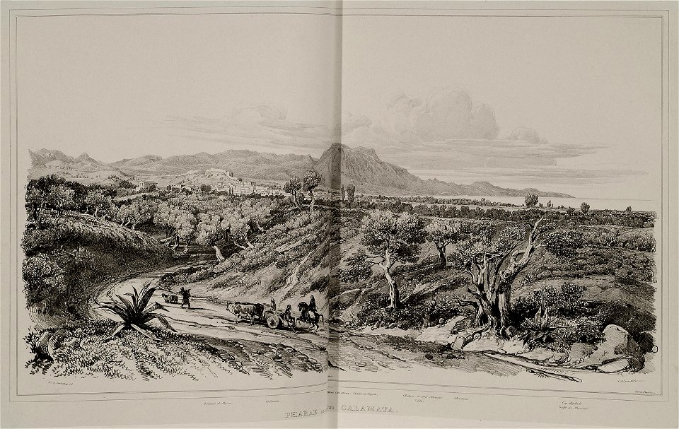 Pharae aujourd'hui Calamata - Stackelberg Otto Magnus Von - 1834