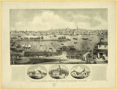 Philadelphia in the olden time - SSS & D.C. LCCN2012649728