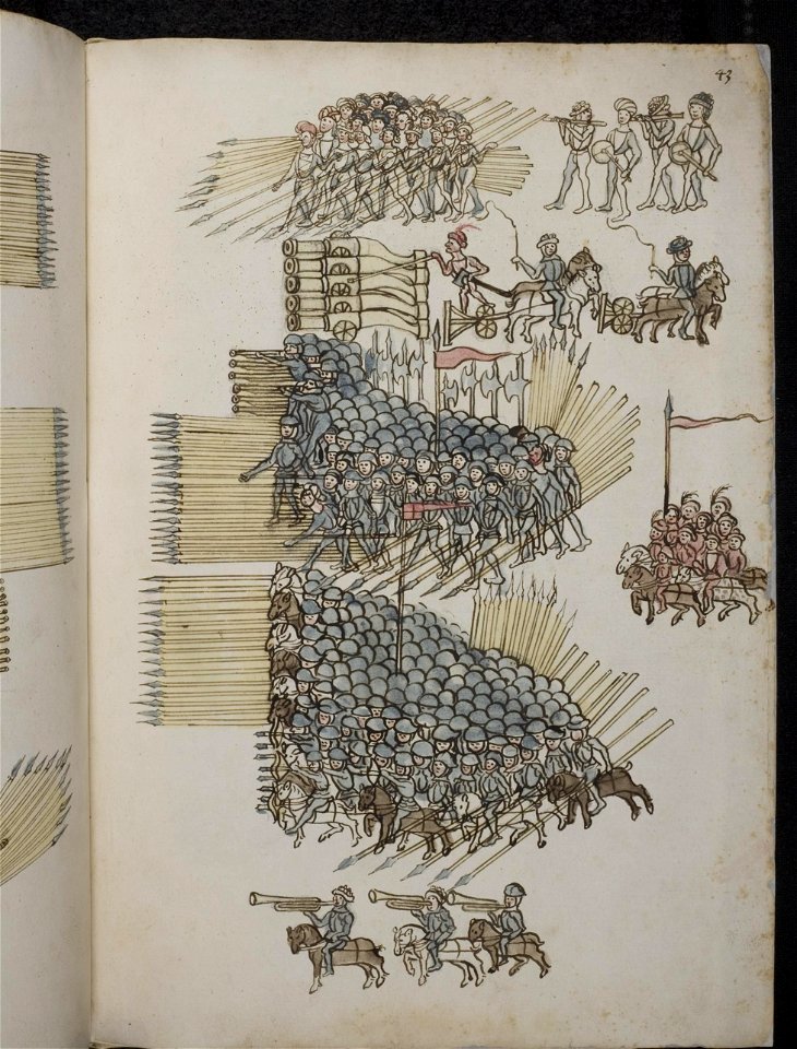 Philipp Mönch - Kriegsbuch - cod. pal. germ. 126 - 105