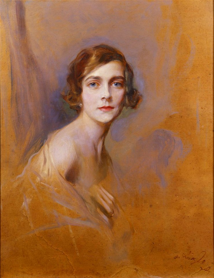 Philip de László - Study portrait of Lady Louis Mountbatten