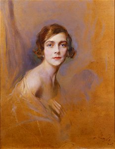 Philip de László - Study portrait of Lady Louis Mountbatten