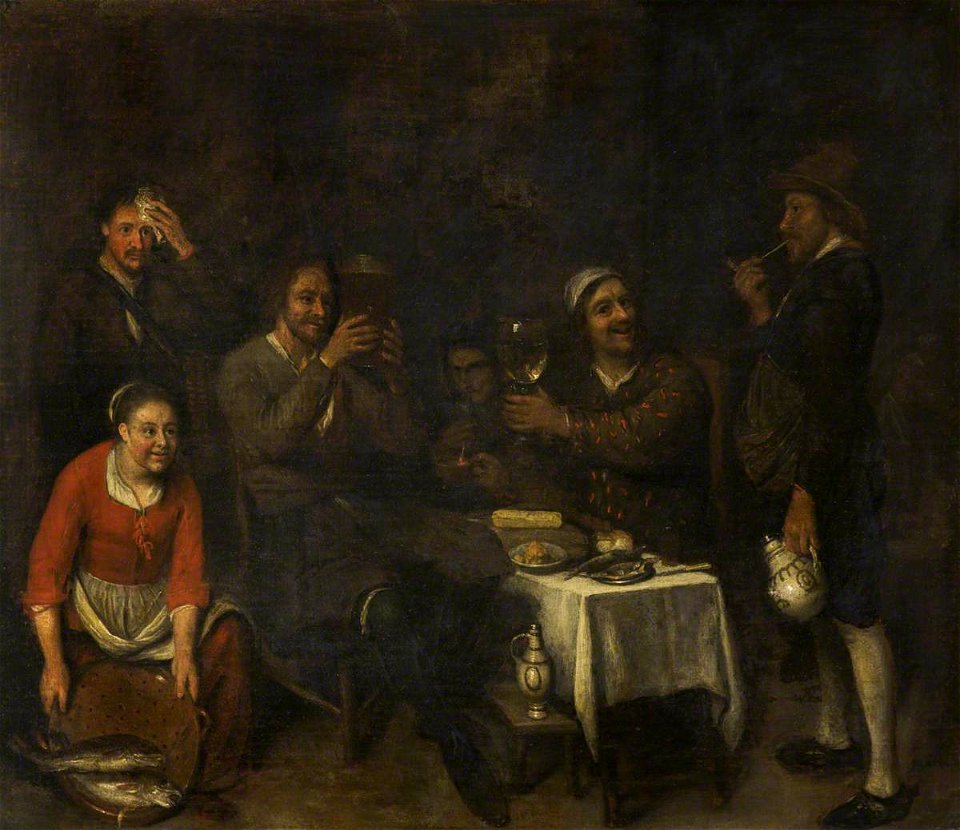 Philips de Koninck (1619-1688) - Peasants at Table - 1298290 - National Trust