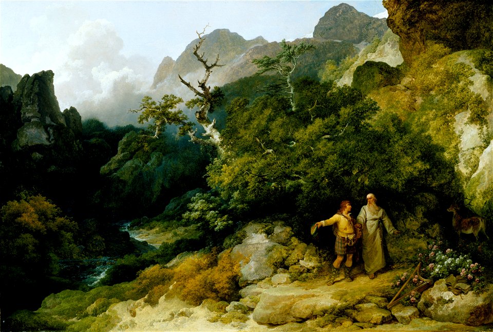 Philippe Jacques de Loutherbourg - The Hermit - BF.2005.6 - Museum of Fine Arts