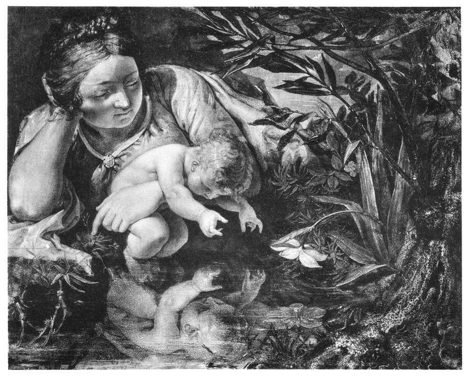Philipp Otto Runge Mutter und Kind an der Quelle