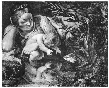 Philipp Otto Runge Mutter und Kind an der Quelle